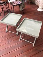 Bijzettafeltjes, gerestyled, Ophalen, Minder dan 45 cm, Minder dan 55 cm, Vierkant