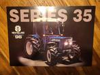 Tractor folder New Holland serie 35, Ophalen of Verzenden, Zo goed als nieuw, Folder
