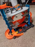 Hotwheel garage, Ophalen, Racebaan, Zo goed als nieuw, Hot Wheels