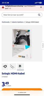 Hdmi hdmi cable, Ophalen of Verzenden, Zo goed als nieuw, Minder dan 2 meter, HDMI-kabel