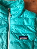 Patagonia down / dons bodywarmer turquoise dames maat s, Blauw, Patagonia, Ophalen of Verzenden, Zo goed als nieuw
