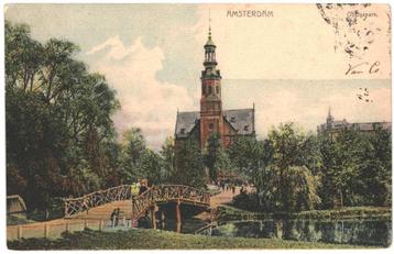 964174	Amsterdam	Oosterpark	1902	Gelopen met postzegel      