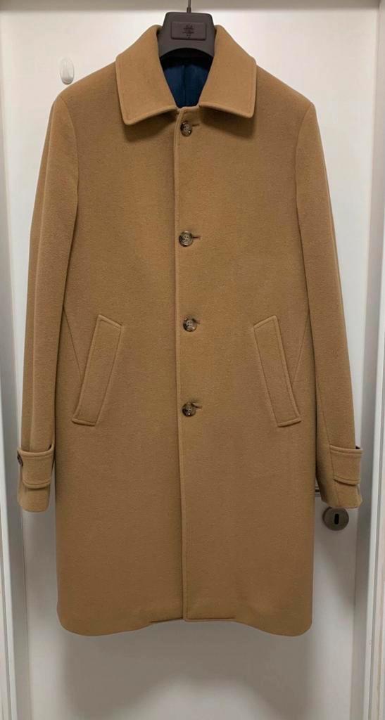 Eleventy Long Coat Size 50 NP1099€, Kleding | Heren, Jassen | Winter, Zo goed als nieuw, Maat 48/50 (M), Ophalen of Verzenden