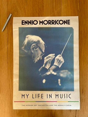 Poster Ennio Morricone - My life in music beschikbaar voor biedingen