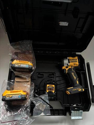 DeWalt DCF921E2T-QW Slagmoersleutel 1/2" 18V XR Powerstack beschikbaar voor biedingen