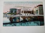 Harlingen Gracht met Gasfabriek, Ophalen of Verzenden, Voor 1920, Gelopen, Friesland