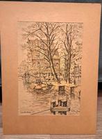 Amsterdam, 1953, Willem Boon, Antiek en Kunst, Kunst | Tekeningen en Foto's, Ophalen of Verzenden