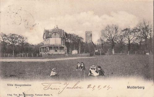 RY120 Muiderberg Villa Hoogenhuize volk 1922, Verzamelen, Ansichtkaarten | Nederland, Gelopen, Noord-Holland, 1920 tot 1940, Verzenden