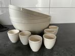 Wedgwood Windsor 2 schalen en 6 eierdopjes, Huis en Inrichting, Ophalen, Wedgwood, Porselein, Schaal of Schalen