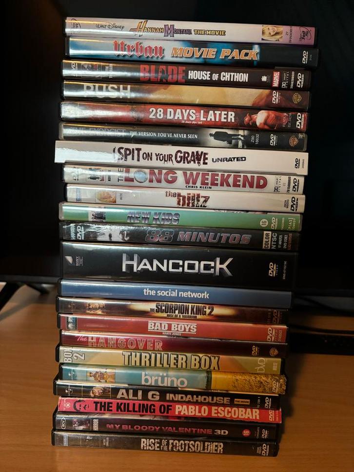 DVD Collectie - Actie, Horror, Komedie & Meer!, Cd's en Dvd's, Dvd's | Overige Dvd's, Gebruikt, Boxset, Vanaf 16 jaar, Ophalen of Verzenden