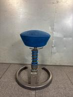 Swopper Kruk - Suède Blauw - Ergonomisch, Ophalen, Gebruikt, In hoogte verstelbaar, Nikverheidsweg 13b