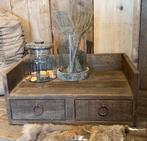 Driftwood Gruttersbak met lades, Rechthoekig, Nvt, Hout, Nieuw
