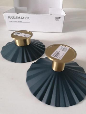 IKEA design kandelaars KARISMATISK nw in doos 2 stuks beschikbaar voor biedingen
