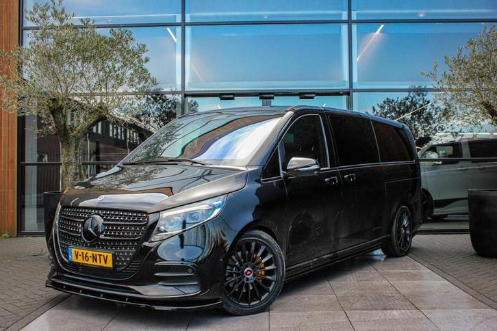 Mercedes-Benz V-KLASSE 300d 4X4 EXTRA LANG AMG DC 240PK L3H1, Auto's, Bestelauto's, Bedrijf, Te koop, 4x4, ABS, Achteruitrijcamera