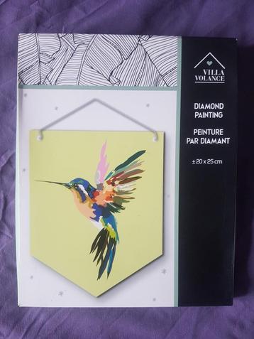 Diamond painitng set, kolibrie beschikbaar voor biedingen