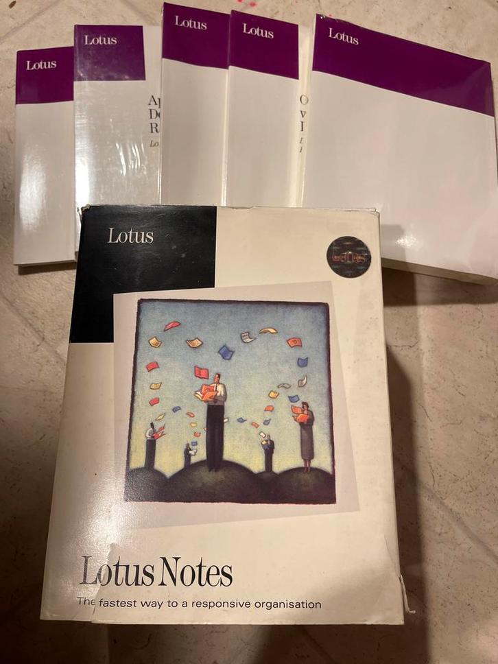 Lotus Notes Software - Vintage!  Boeken zijn geseald, Computers en Software, Besturingssoftware, Gebruikt, Windows, Ophalen of Verzenden