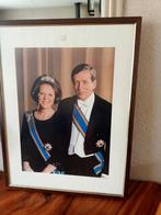 Statie portret Beatrix en Claus, Verzamelen, Koninklijk Huis en Royalty, Zo goed als nieuw, Ophalen