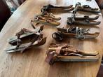 Nostalgische schaatsen jaren '60 - decoratie, Antiek en Kunst, Curiosa en Brocante, Ophalen of Verzenden