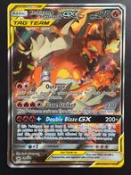 Reshiram & Charizard GX SM201 Promo, Ophalen of Verzenden, Gebruikt, Losse kaart