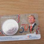 Verjaardagstientje Willem Alexander 50 jaar Zwaar Verzilverd, Ophalen of Verzenden, Koningin Beatrix, Euro's, Losse munt