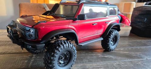 Rc bronco crawler  1:10schaal, Hobby en Vrije tijd, Modelbouw | Radiografisch | Auto's, Zo goed als nieuw, Auto offroad, Elektro
