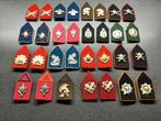 partij   -  Kraagspiegels  KL  / Nederland  31 stuks, Verzamelen, Ophalen of Verzenden, Landmacht, Nederland, Embleem of Badge