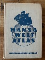 Hansa Welt-Atlas 1933, Gelezen, Overige atlassen, Professor Dr. Muris, Ophalen of Verzenden