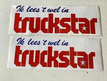 2 stickers Ik lees ‘t wel in Truckstar beschikbaar voor biedingen