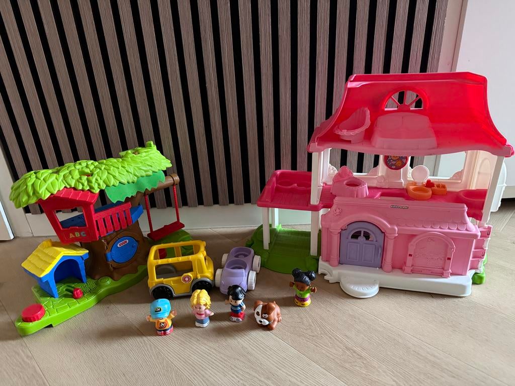 Fisher-Price Little People Speelset, Kinderen en Baby's, Speelgoed | Fisher-Price, Ophalen, Gebruikt, Speelset, Met geluid