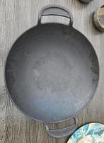 Weber GBS Gietijzeren Wokpan - Zo Goed Als Nieuw, Ophalen of Verzenden, Zo goed als nieuw, Weber