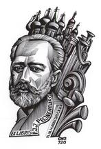 1825 Ex Libris Rusland : Anatoli Kalaschnikov, z.j., Antiek en Kunst, Verzenden