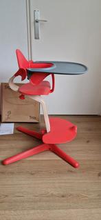 Stokke, Nomi Evomove baby en kinderstoel rood, Kinderen en Baby's, Kinderstoelen, Gebruikt, Meegroeistoel, Ophalen