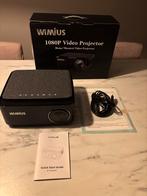 Wimius k1 full hd beamer 4k nieuw, Audio, Tv en Foto, Beamers, Ophalen of Verzenden, Zo goed als nieuw, Ultra HD (4K)