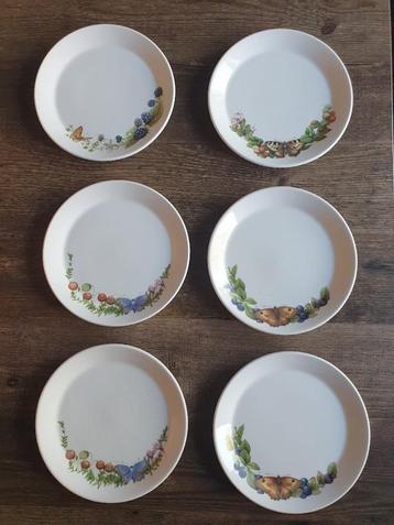 Marjolein Bastin Libelle gebaksbordjes 6 stuks beschikbaar voor biedingen