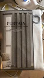 gordijn nieuw, Huis en Inrichting, Stoffering | Gordijnen en Lamellen, Ophalen, 100 tot 150 cm, 200 cm of meer, Wit