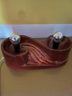 KERAMISCHE WANDLAMP., Huis en Inrichting, Lampen | Wandlampen, Ophalen of Verzenden, Zo goed als nieuw