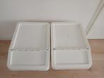 2x Ikea Sortera bakken 60 liter in goede staat, Doe-het-zelf en Verbouw, Kratten en Dozen, Ophalen, Zo goed als nieuw, Bak of Kist