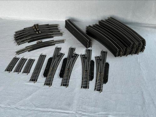Set Mehano rails H0 (83 rails), Hobby en Vrije tijd, Modeltreinen | H0, Zo goed als nieuw, Rails, Gelijkstroom, Overige merken