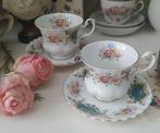 2 kop&schotels Royal Albert Berkeley, Ophalen of Verzenden