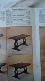 Eiken tafel 4/8 personen, 60 cm of meer, Gebruikt, Rechthoekig, Hout