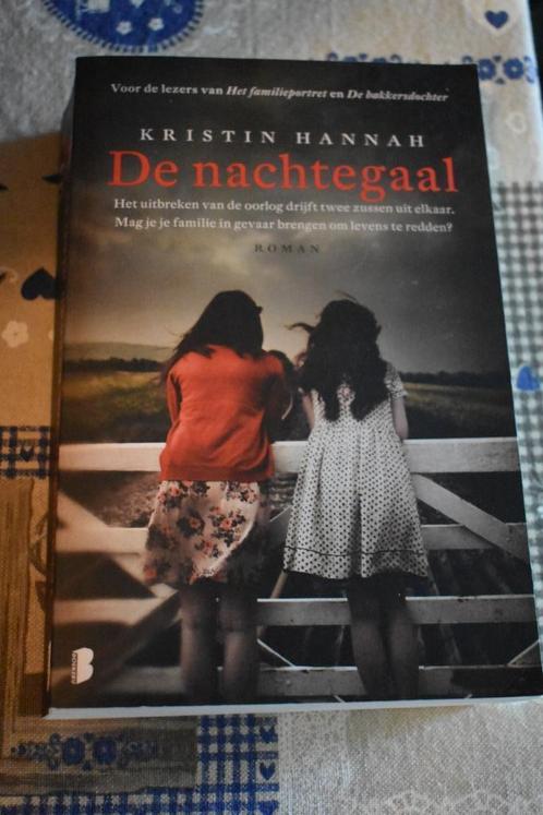 boek van Kristin Hannah/de nachtegaal, Boeken, Romans, Zo goed als nieuw, Nederland, Ophalen of Verzenden