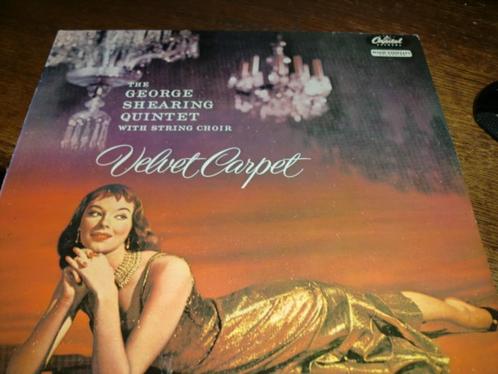 George Shearing Quintet Velvet Carpet  1956  LP, Cd's en Dvd's, Vinyl | Jazz en Blues, Gebruikt, Jazz, 1940 tot 1960, 12 inch