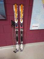 Salomon X-Wing Ski's met Stokken, 160 tot 180 cm, Gebruikt, Carve, Skiën