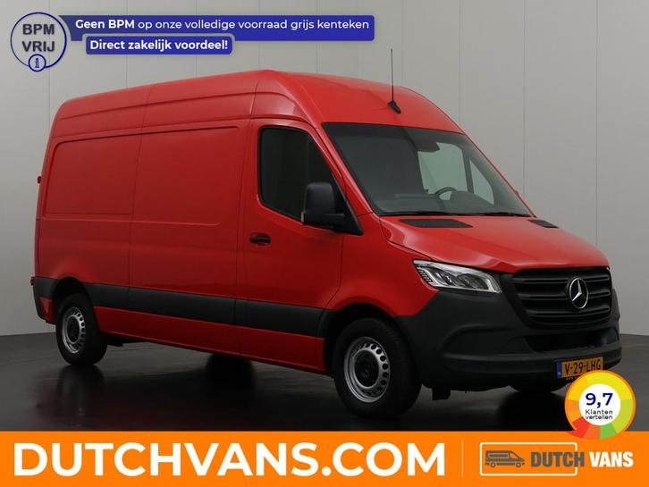 Mercedes-Benz Sprinter 9G-Tronic Automaat L2H2 | Led | Navig, Auto's, Bestelauto's, Te koop, ABS, Achteruitrijcamera, Airconditioning