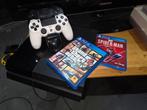 Playstation 4 met 2 controllers en 10 games., Gebruikt, Met 2 controllers, Ophalen of Verzenden, Sony