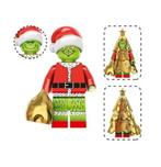 Lego achtig poppetje the GRINCH Santa GOLD, Kinderen en Baby's, Ophalen of Verzenden, Nieuw, Complete set, Lego
