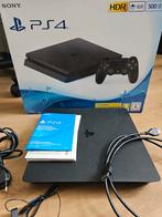 PlayStation 4 Slim 500GB zonder controller, Spelcomputers en Games, Spelcomputers | Sony PlayStation 4, Ophalen of Verzenden, Zo goed als nieuw