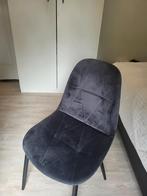 Eetkamerstoelen 6 stuks antraciet, Ophalen, Nieuw, Minder dan 75 cm, Stof