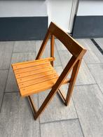 # Zeer Nette Vintage Aldo Jacober Trieste Klapstoel Alberto, Ophalen, Gebruikt, Bruin, Modieus
