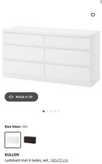 Kullen ladekast 6 lades, Huis en Inrichting, Kasten | Ladekasten, Ophalen, 5 laden of meer, 50 tot 100 cm, Zo goed als nieuw